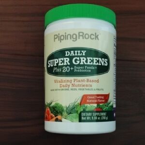 Daily Super Greens Supplement - Piping Rock~NWT
